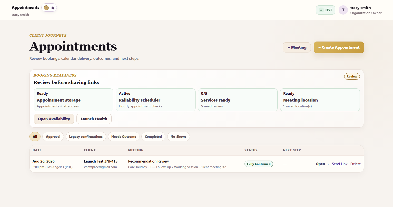 BlitzBooking Appointments